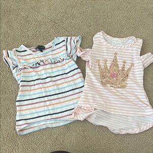 🔥3 for $10 Blue and Pink Short Sleeve Tees